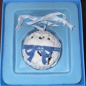 Wedgwood 12 Days of Christmas “Six Geese A-Laying” Porcelain Ornament Boxed